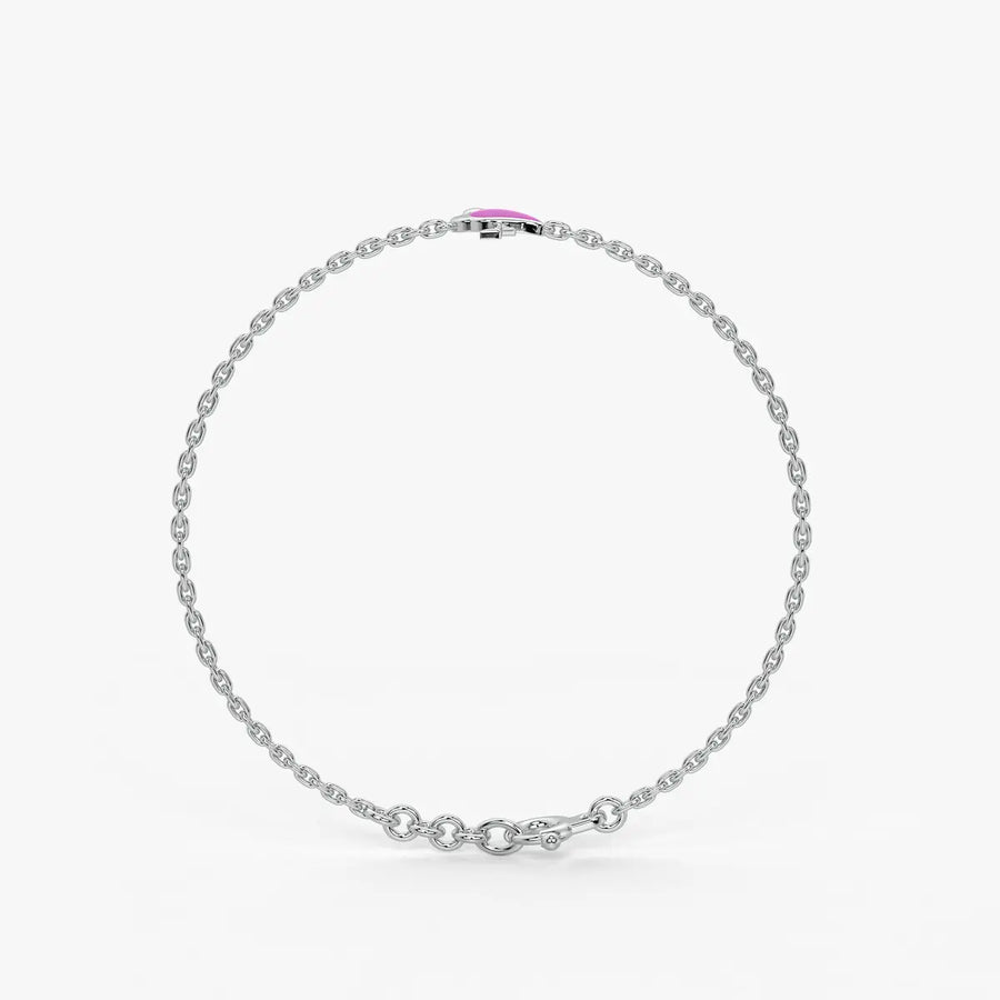 Blush Swan Flamingo Bracelet