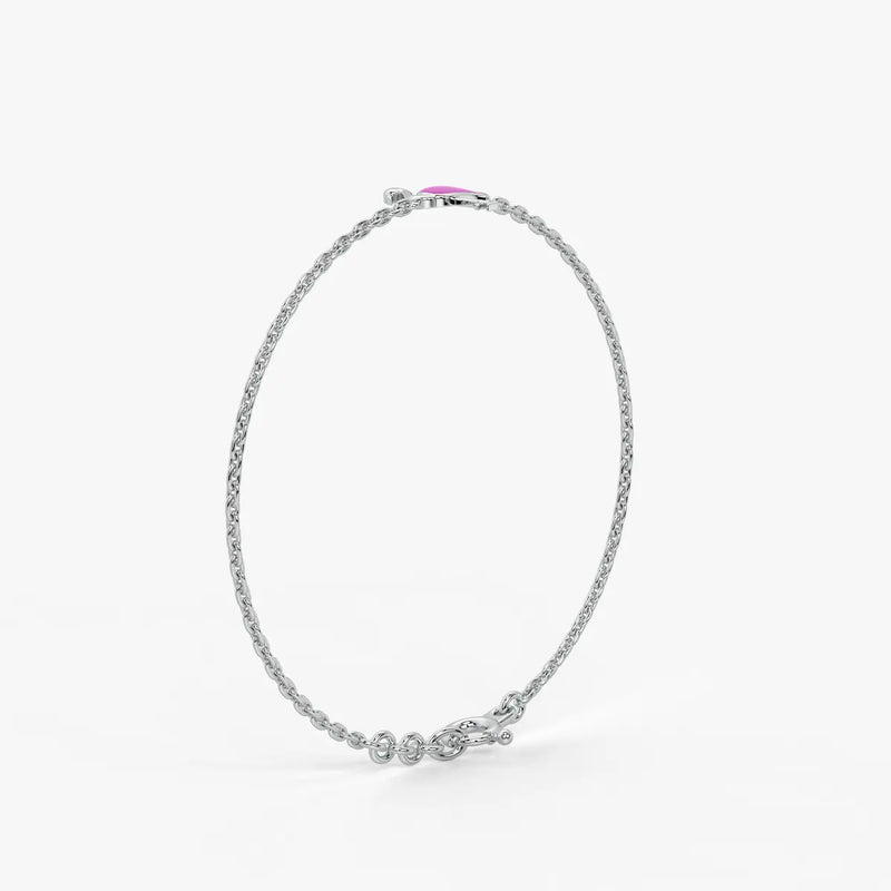 Blush Swan Flamingo Bracelet