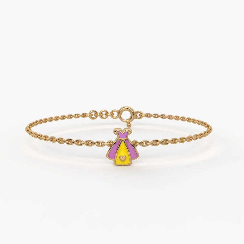 Sweetheart Princess Dress Bracelet