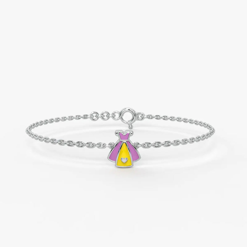 Sweetheart Princess Dress Bracelet