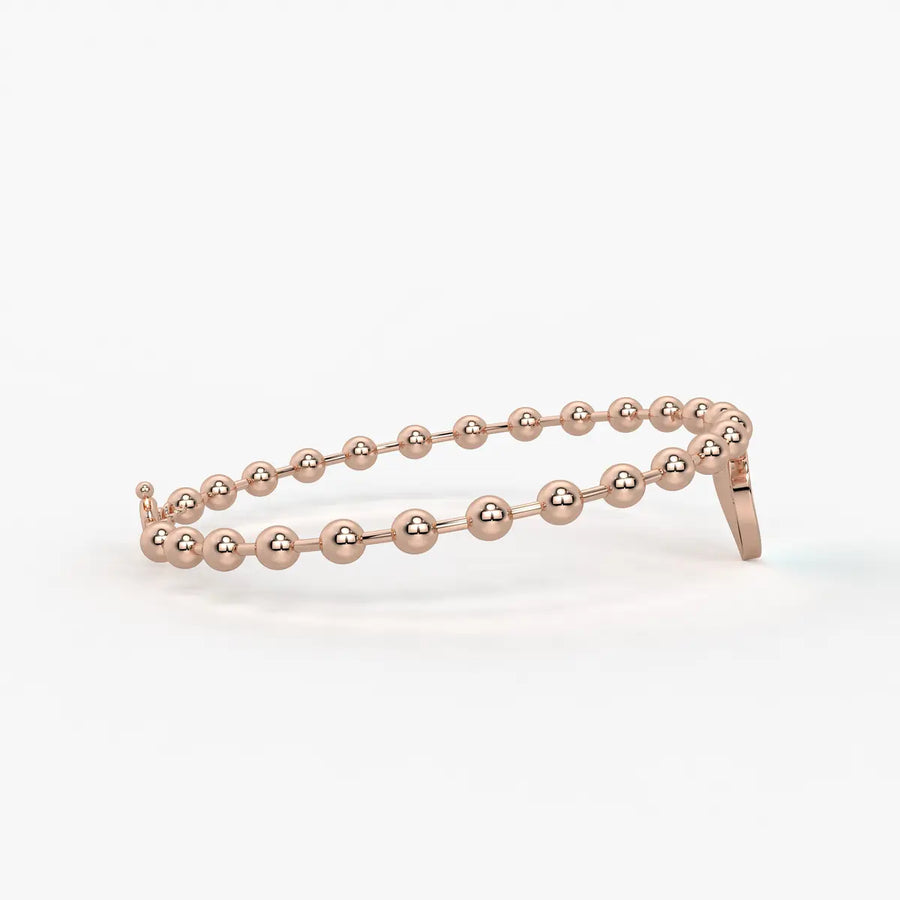 Ocean Love Heart Charm Bracelet