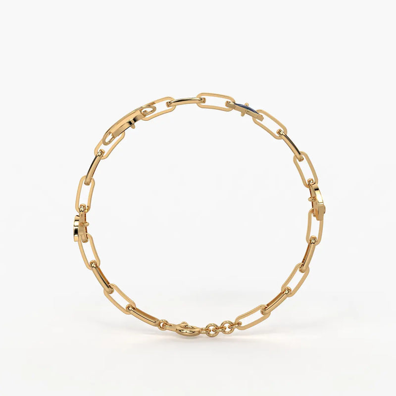 Cosmic Orbit Star Charm Bracelet