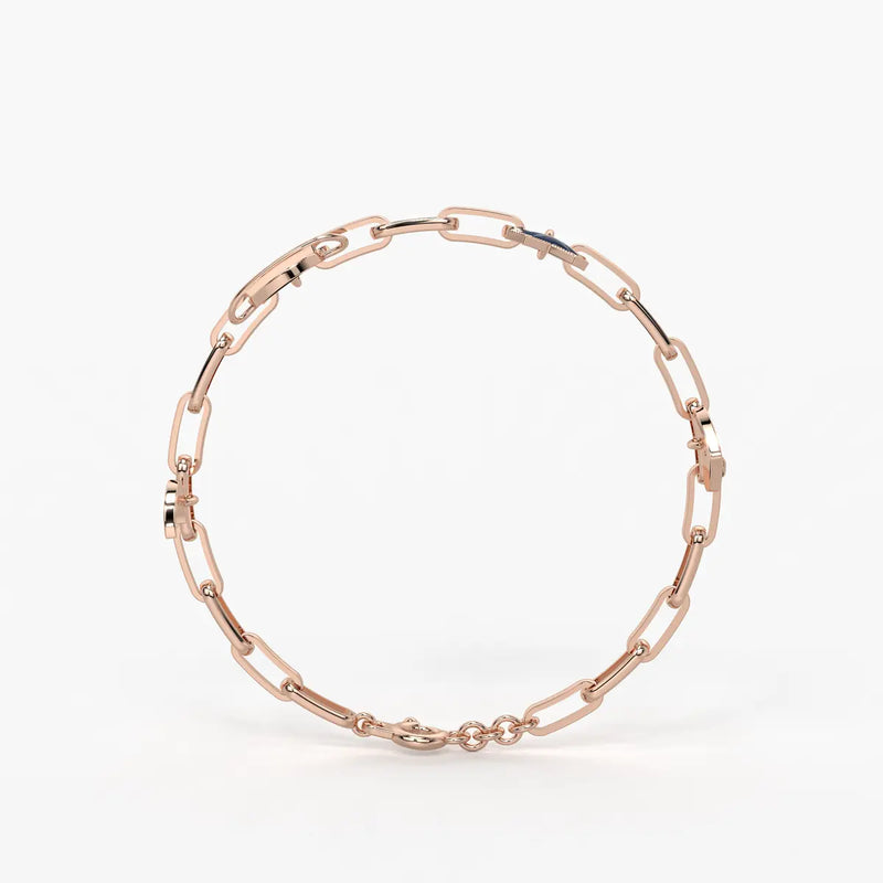 Cosmic Orbit Star Charm Bracelet