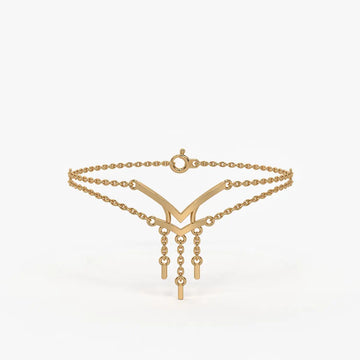 Vyra Drift Tassel Bracelet