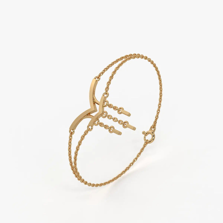 Vyra Drift Tassel Bracelet
