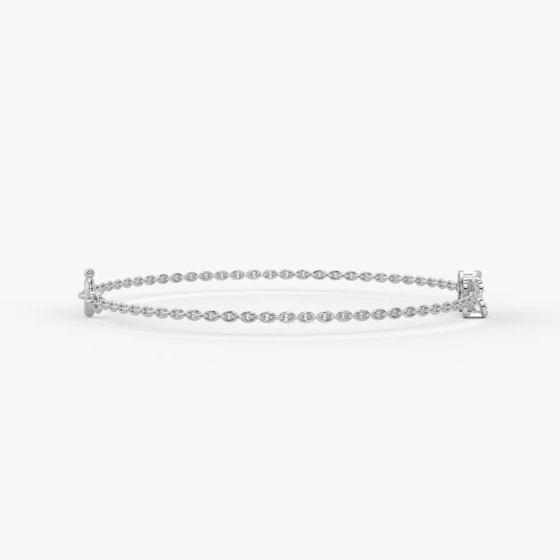 Infinity Heart Chain Bracelet