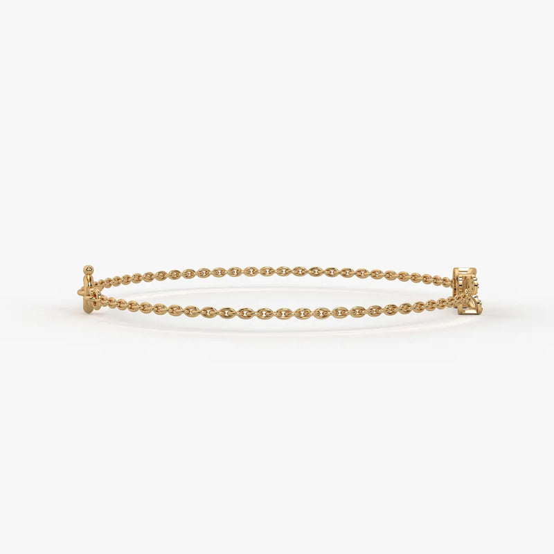 Infinity Heart Chain Bracelet