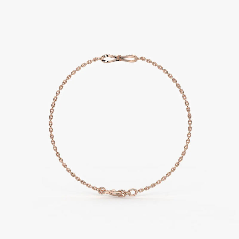 Infinity Spark Chain Bracelet