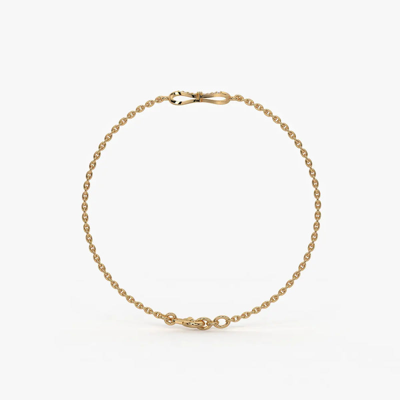 Infinity Spark Chain Bracelet