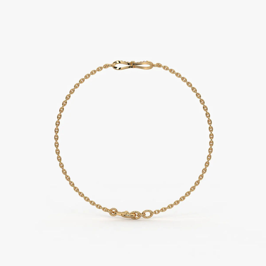 Infinity Spark Chain Bracelet