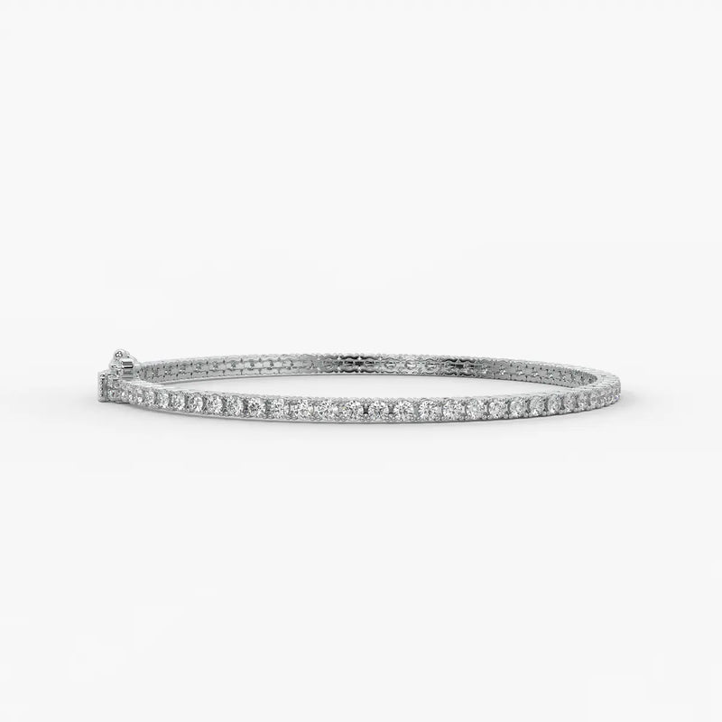 Elvara Diamond Grace-Line Tennis Bracelet