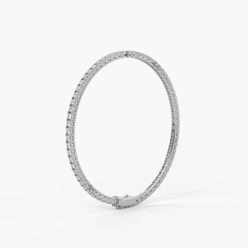 Elvara Diamond Grace-Line Tennis Bracelet