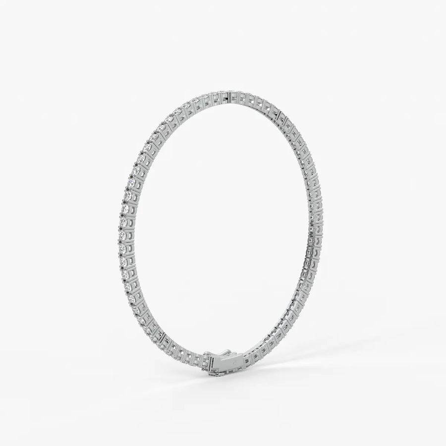 Elvara Diamond Grace-Line Tennis Bracelet