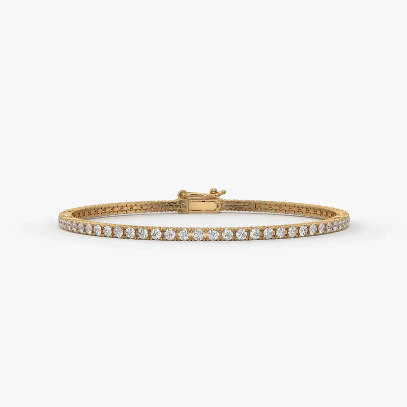 Elvara Diamond Grace-Line Tennis Bracelet