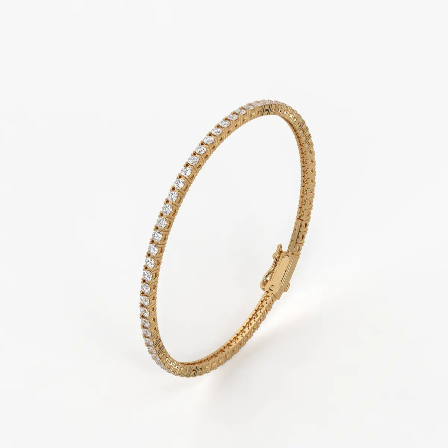 Elvara Diamond Grace-Line Tennis Bracelet