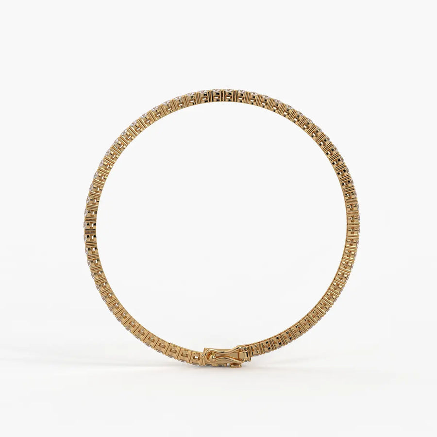 Elvara Diamond Grace-Line Tennis Bracelet