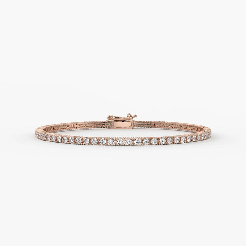 Elvara Diamond Grace-Line Tennis Bracelet