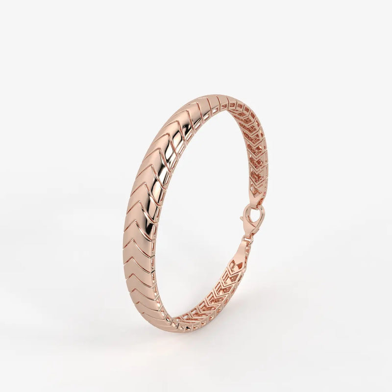 Chevron Edge Bracelet