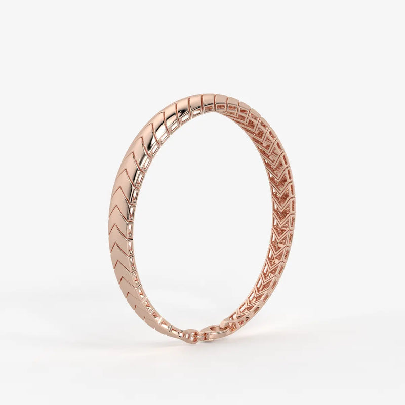 Chevron Edge Bracelet