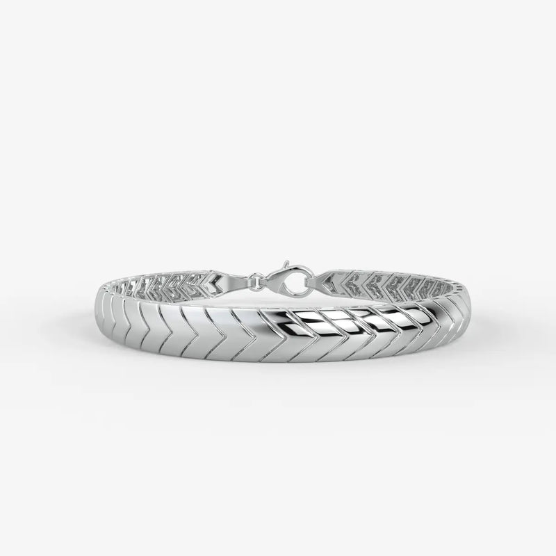 Chevron Edge Bracelet