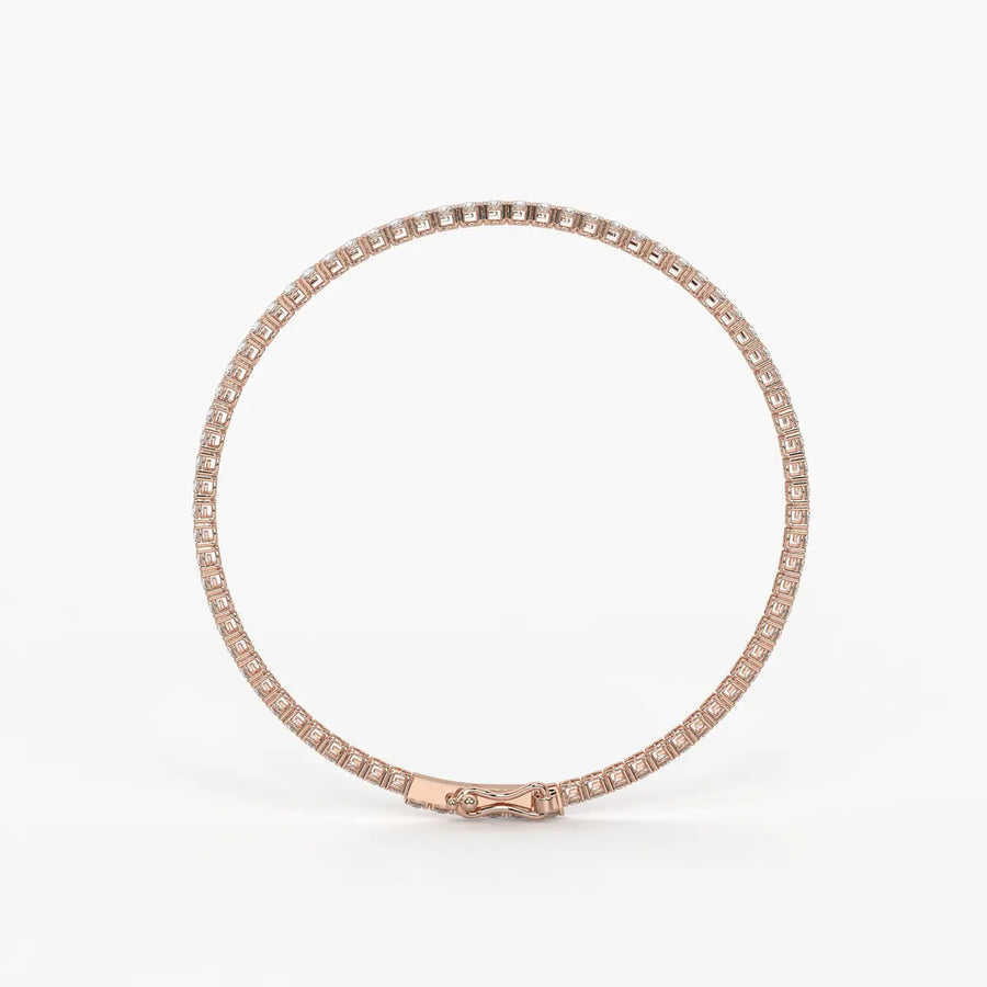 Avenique Diamond Silhouette Tennis Bracelet