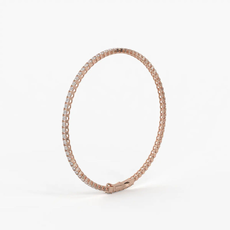 Avenique Diamond Silhouette Tennis Bracelet
