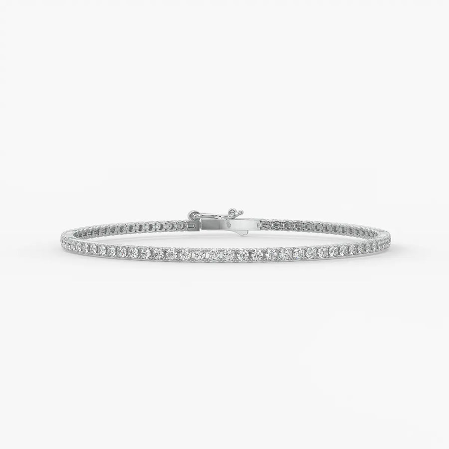 Avenique Diamond Silhouette Tennis Bracelet