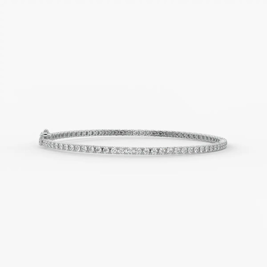 Avenique Diamond Silhouette Tennis Bracelet