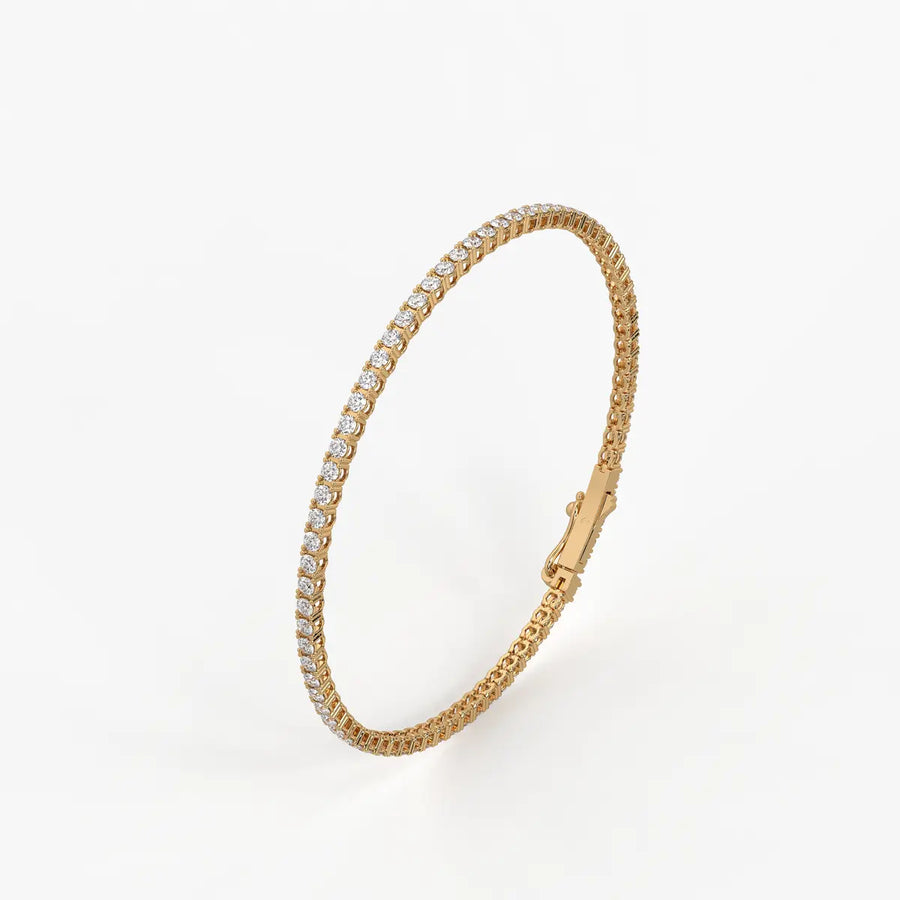 Avenique Diamond Silhouette Tennis Bracelet