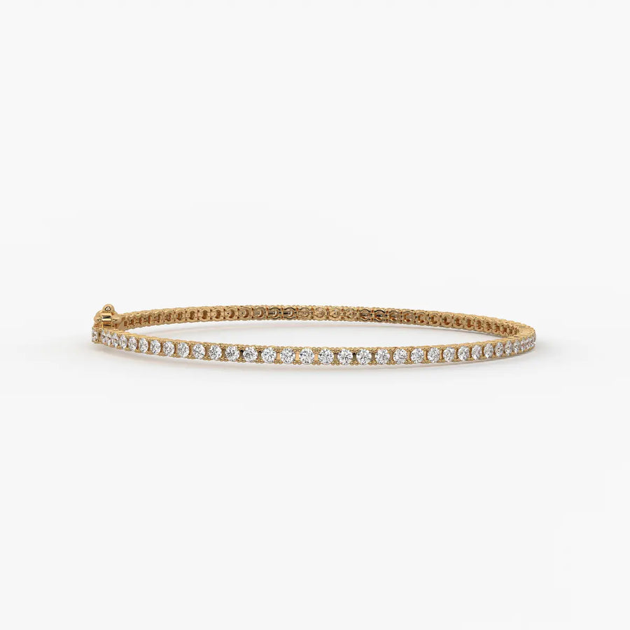 Avenique Diamond Silhouette Tennis Bracelet