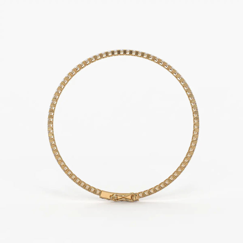 Avenique Diamond Silhouette Tennis Bracelet