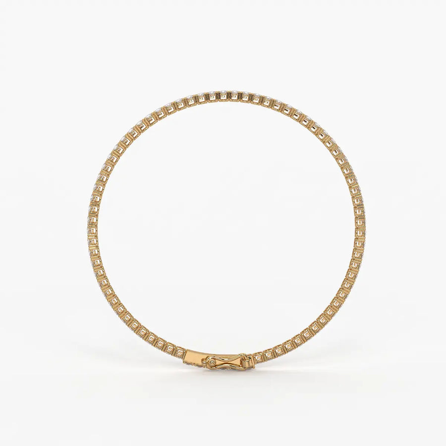 Avenique Diamond Silhouette Tennis Bracelet
