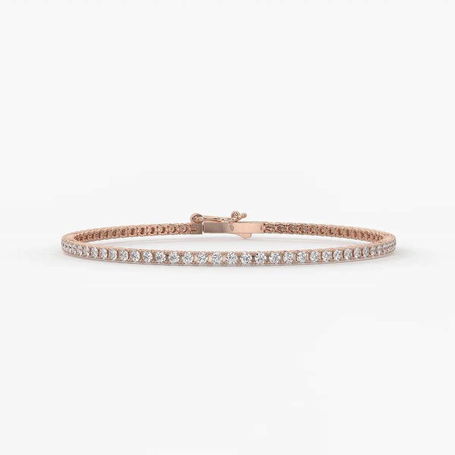 Avenique Diamond Silhouette Tennis Bracelet