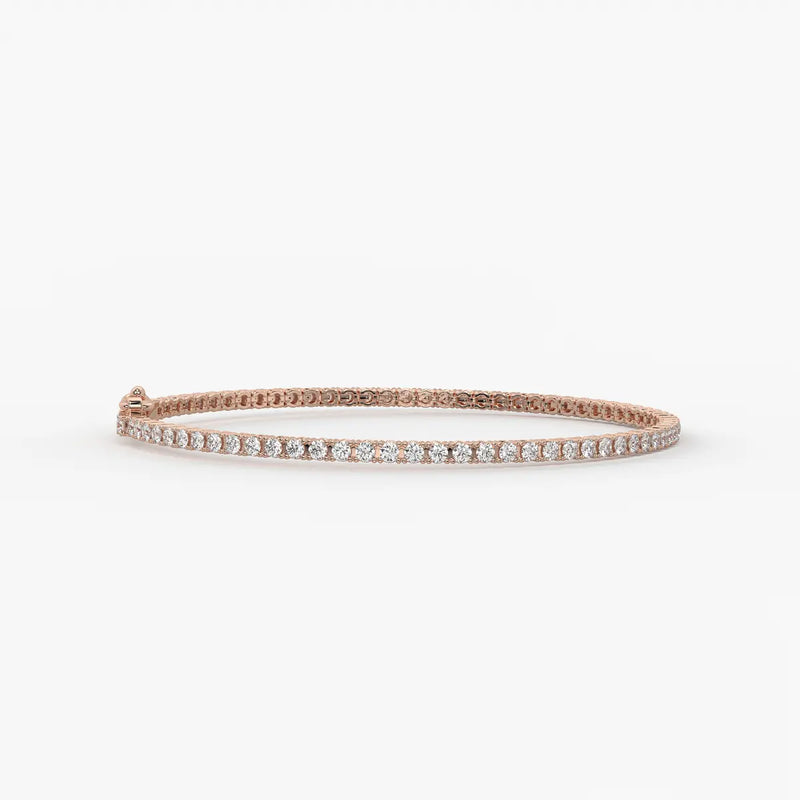 Avenique Diamond Silhouette Tennis Bracelet