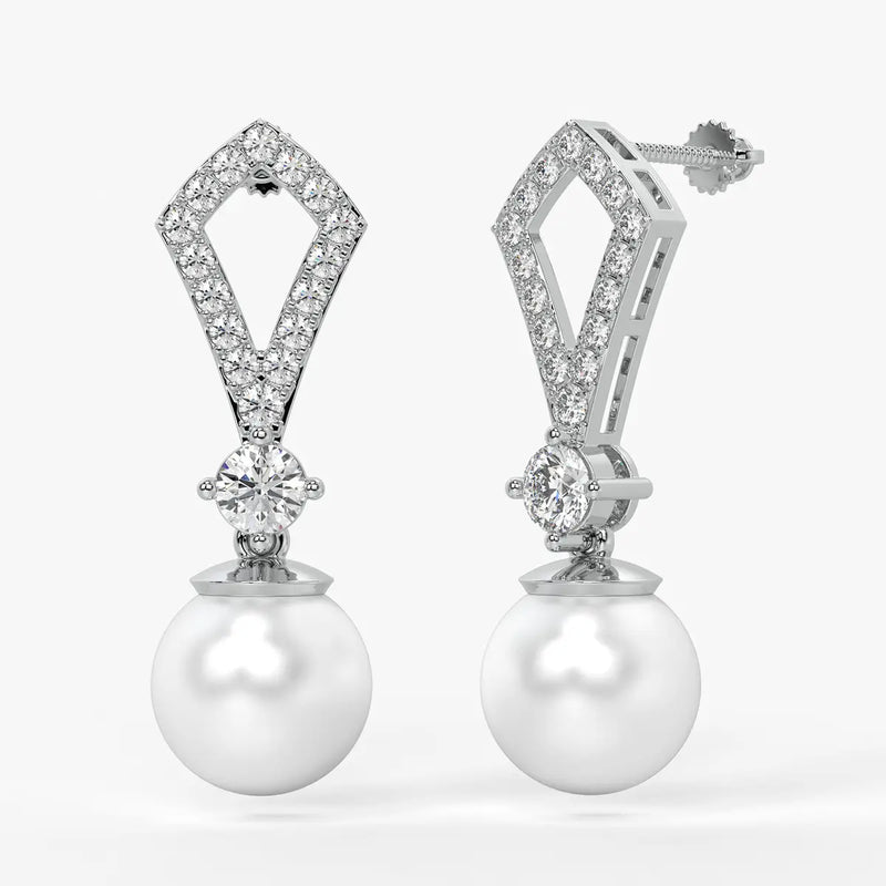 Kite Frame Drop Earrings