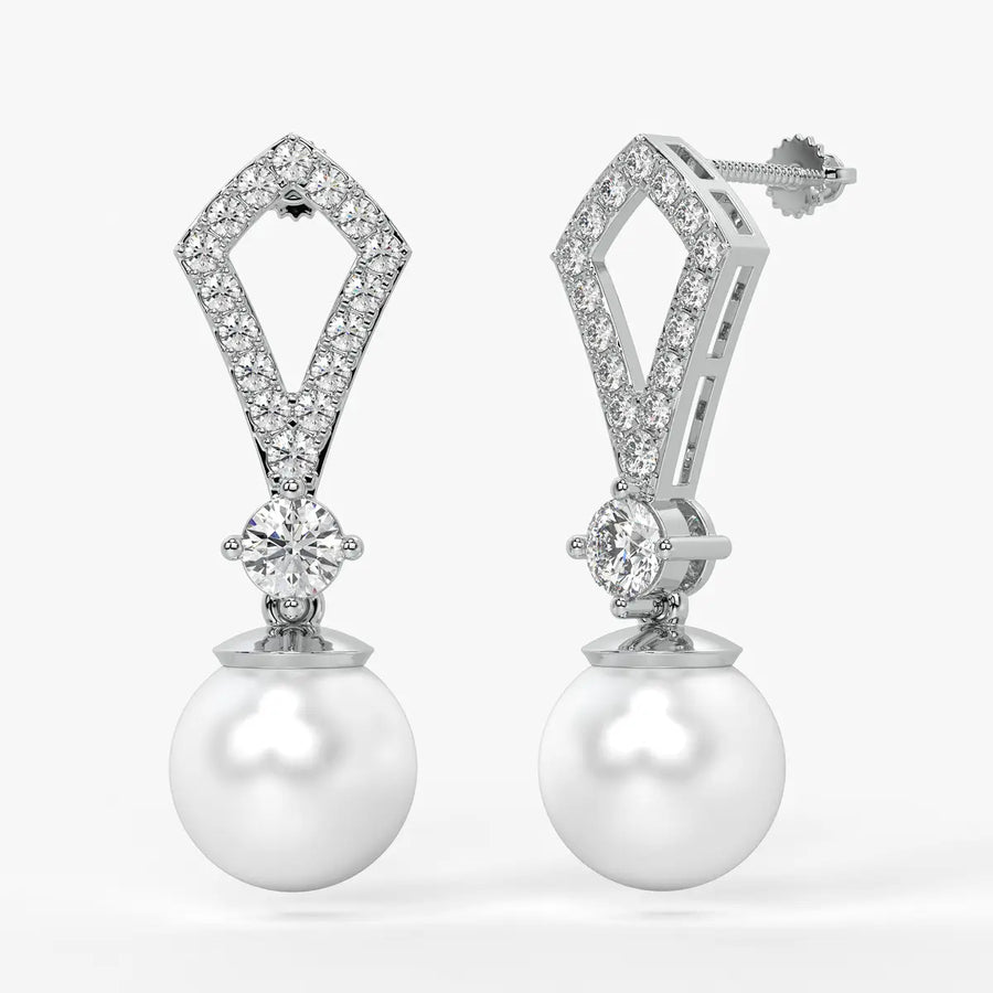 Kite Frame Drop Earrings