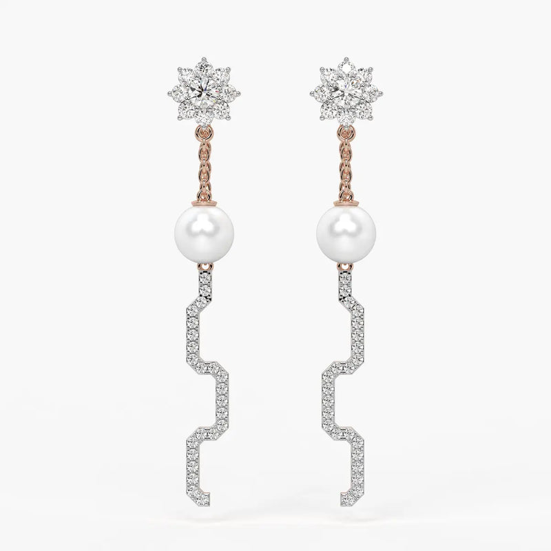 Celestial Sphere Drop Earrings