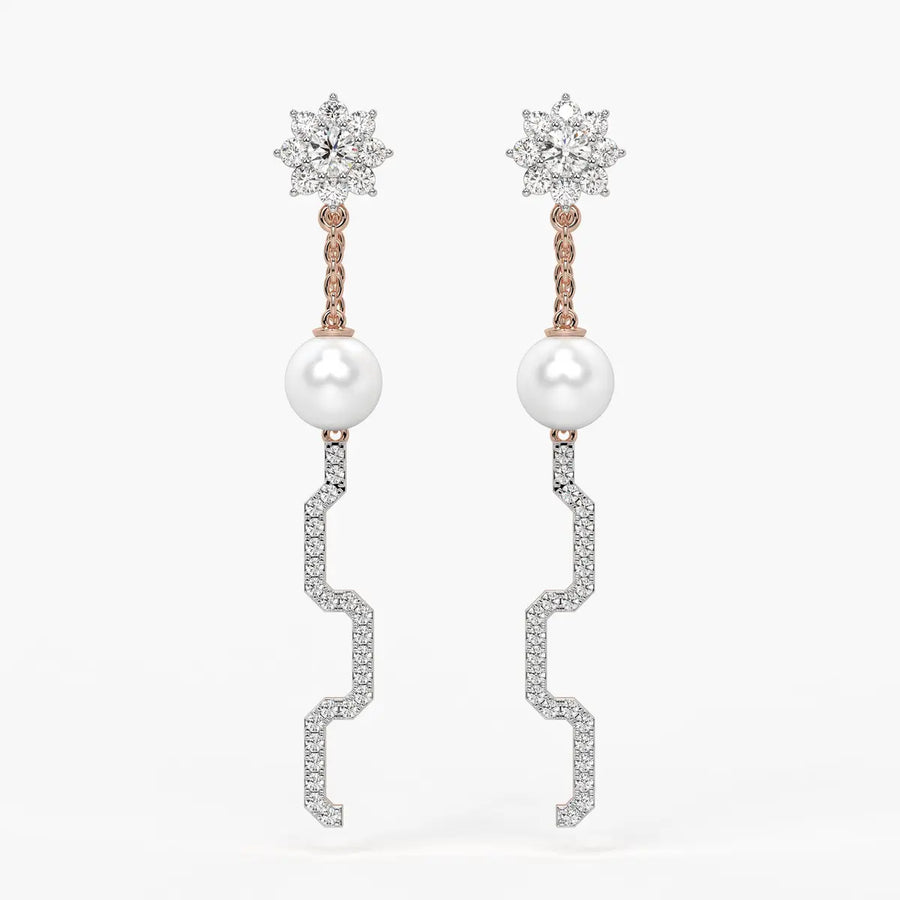 Celestial Sphere Drop Earrings