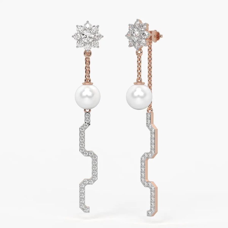 Celestial Sphere Drop Earrings