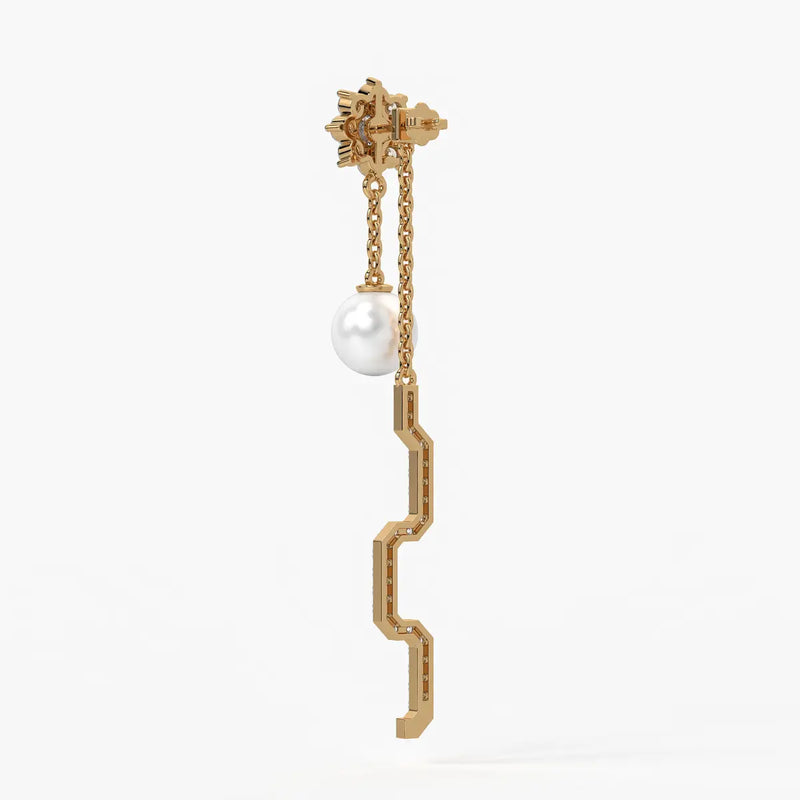 Celestial Sphere Drop Earrings