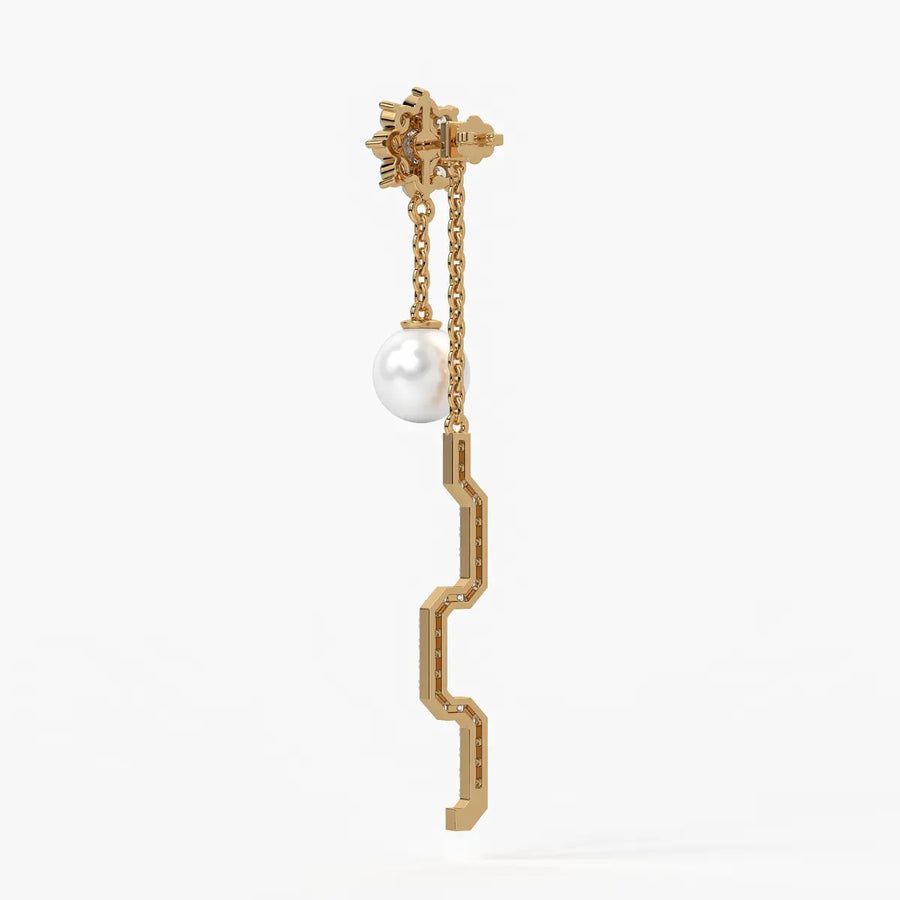 Celestial Sphere Drop Earrings