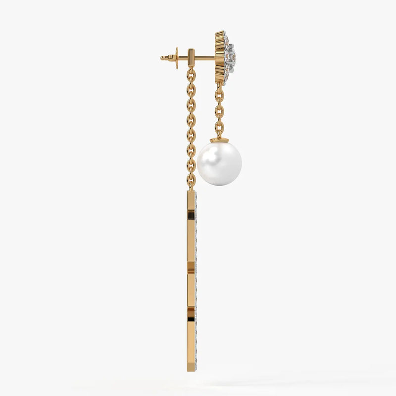 Celestial Sphere Drop Earrings