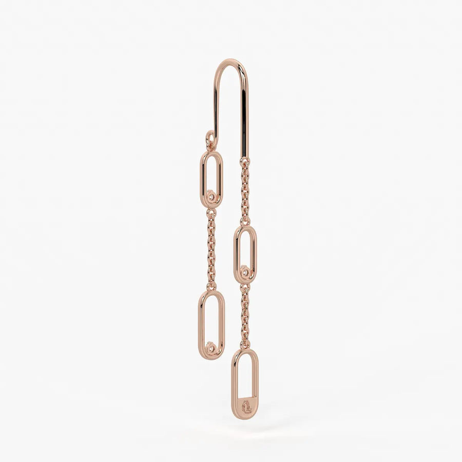 Luxe Link Drop Earrings