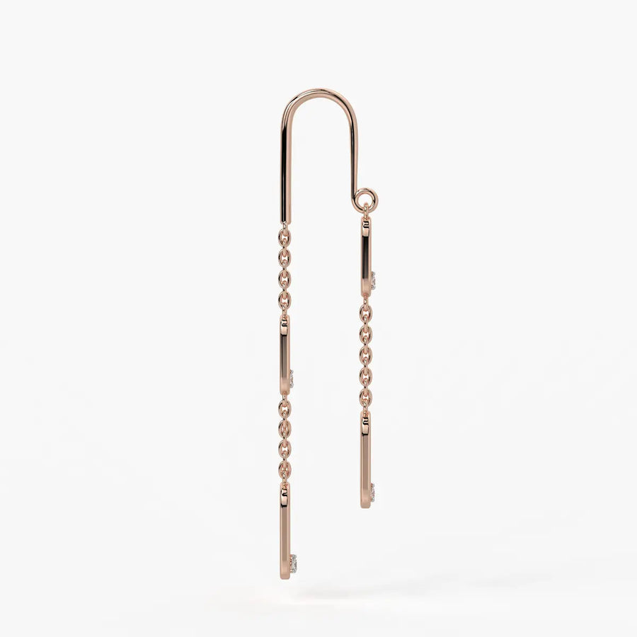 Luxe Link Drop Earrings