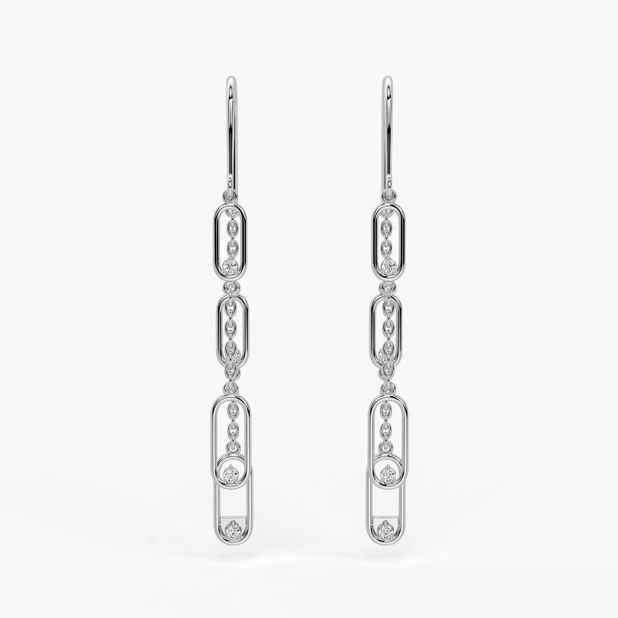 Luxe Link Drop Earrings