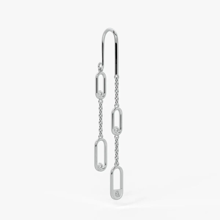 Luxe Link Drop Earrings