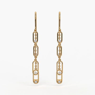 Luxe Link Drop Earrings