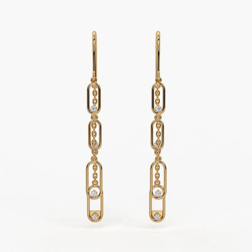 Luxe Link Drop Earrings
