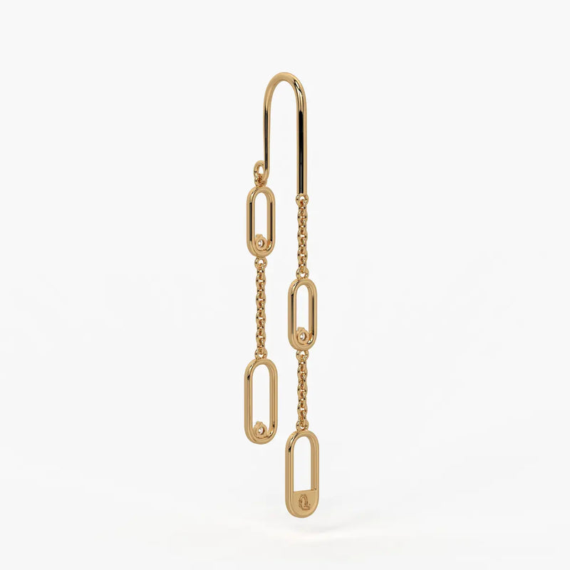 Luxe Link Drop Earrings