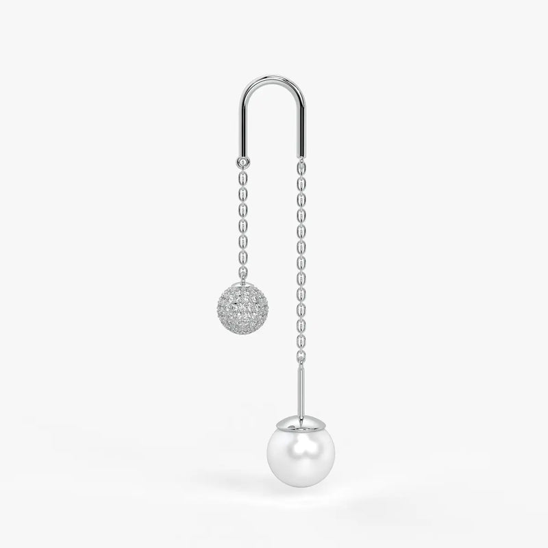 Spherical Statement Drop Earrings